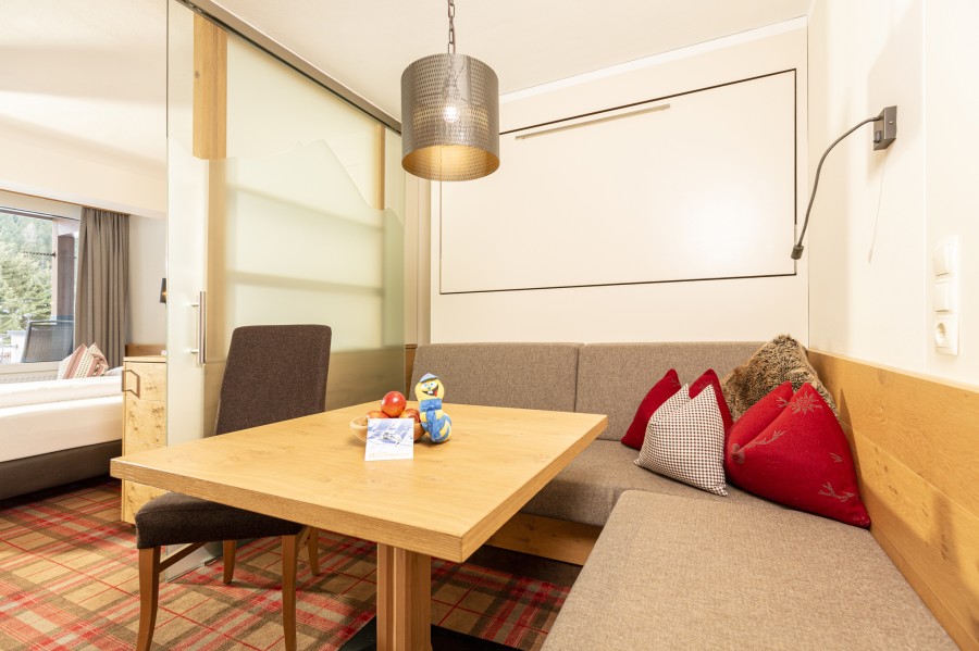 Familiensuite 2 Hintertux, Sitzecke