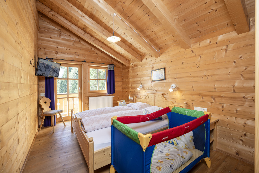 Kinderausstattung in der Family Lodge Maximilian