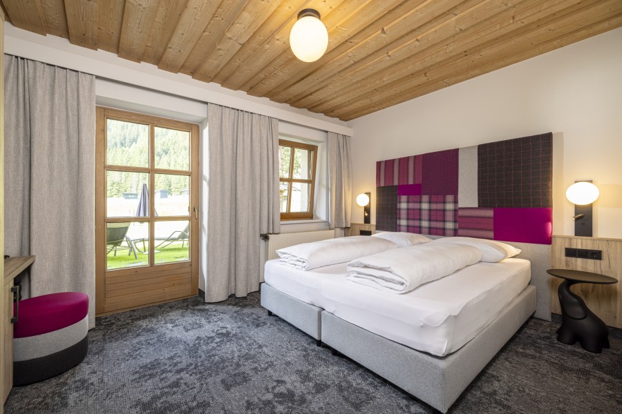 Zimmer Tirol mit Doppelbett